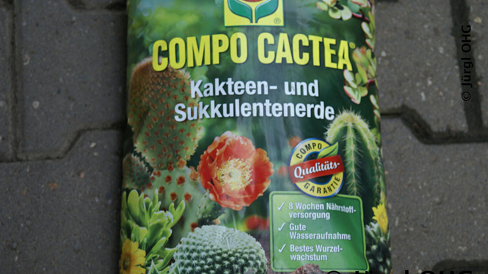 COMPO Cactea - Kakteen Sukkulentenerde