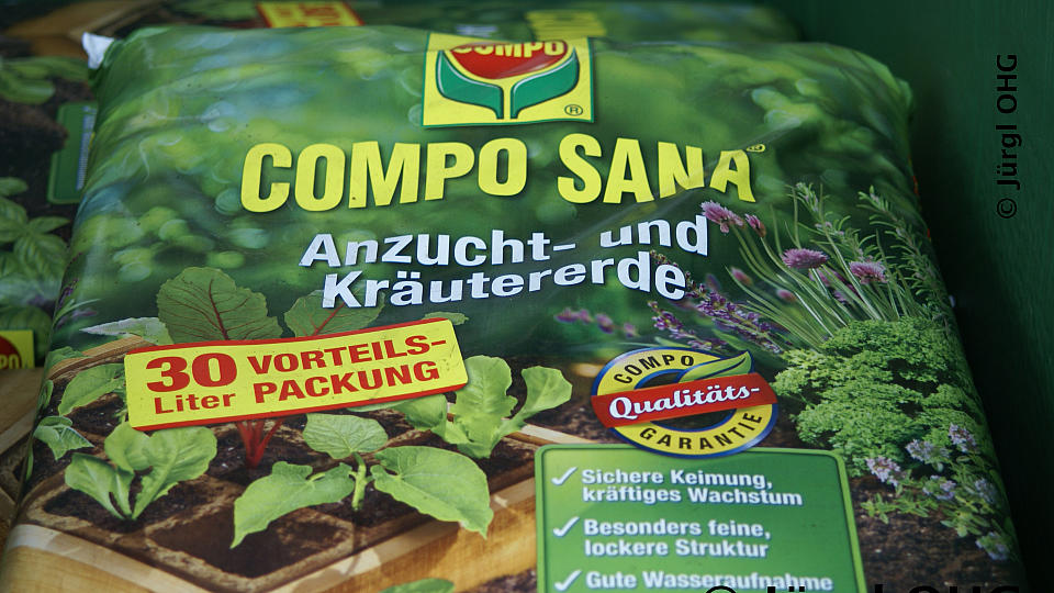 COMPO Sana - Anzucht-, Kräutererde